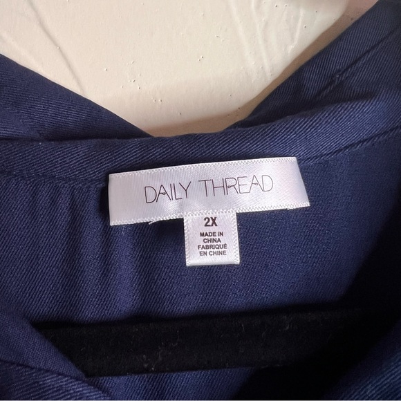 NWT Daily Thread Shirt Dress - Picture 7 of 7